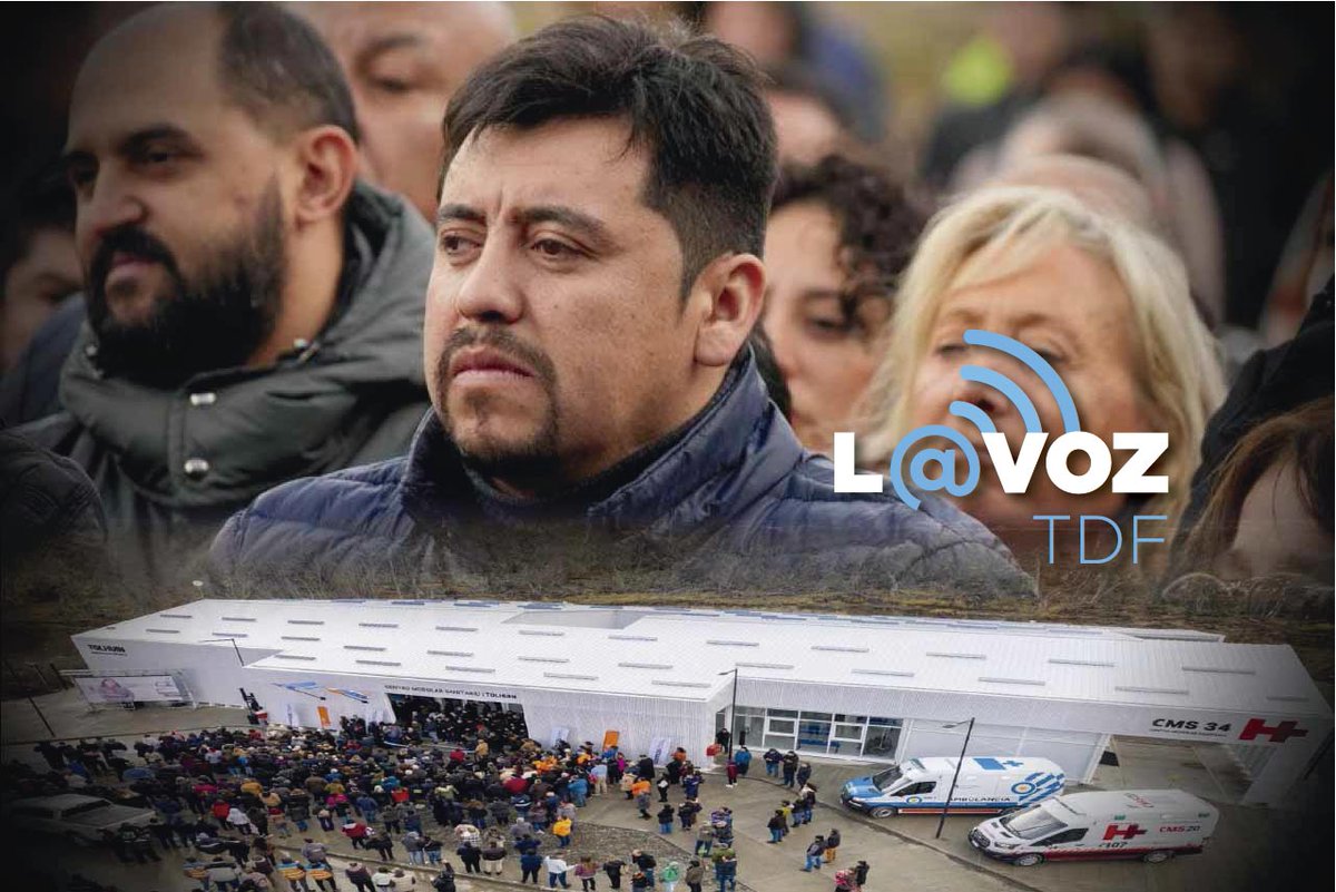 LaVozTDF's tweet image. #HospitalModular en #Tolhuin: “Un anhelo de los tolhuinenses hecho realidad”, sostuvo @Harrington_TdF #SaludFueguina @paula_cejas @GimeContreras5 #CorazónDeLaIsla @MatiasTOL @nordoctor @RosanaTaberna #TDF @AndreFreitesTDF @legismmartinez @ricardohfurlan  lavoztdf.com/hospital-modul…