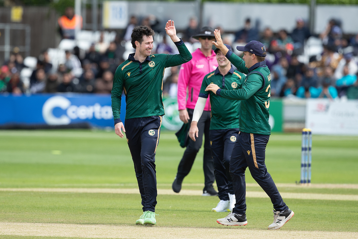 ICC's tweet photo. A good bowling performance from Ireland 👏
They restrict Bangladesh to 246/9.
📸: @cricketireland
Catch the crucial #CWCSL series LIVE and for FREE on https://t.co/CPDKNxpgZ3 (in select regions) 📺
📝: https://t.co/mzXMi0bp1X https://t.co/X2olr3roDA