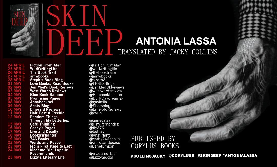Check out the blog tour for #SkinDeep by #AntoniaLassa Published by @CorylusB and translated by @CollinsJacky