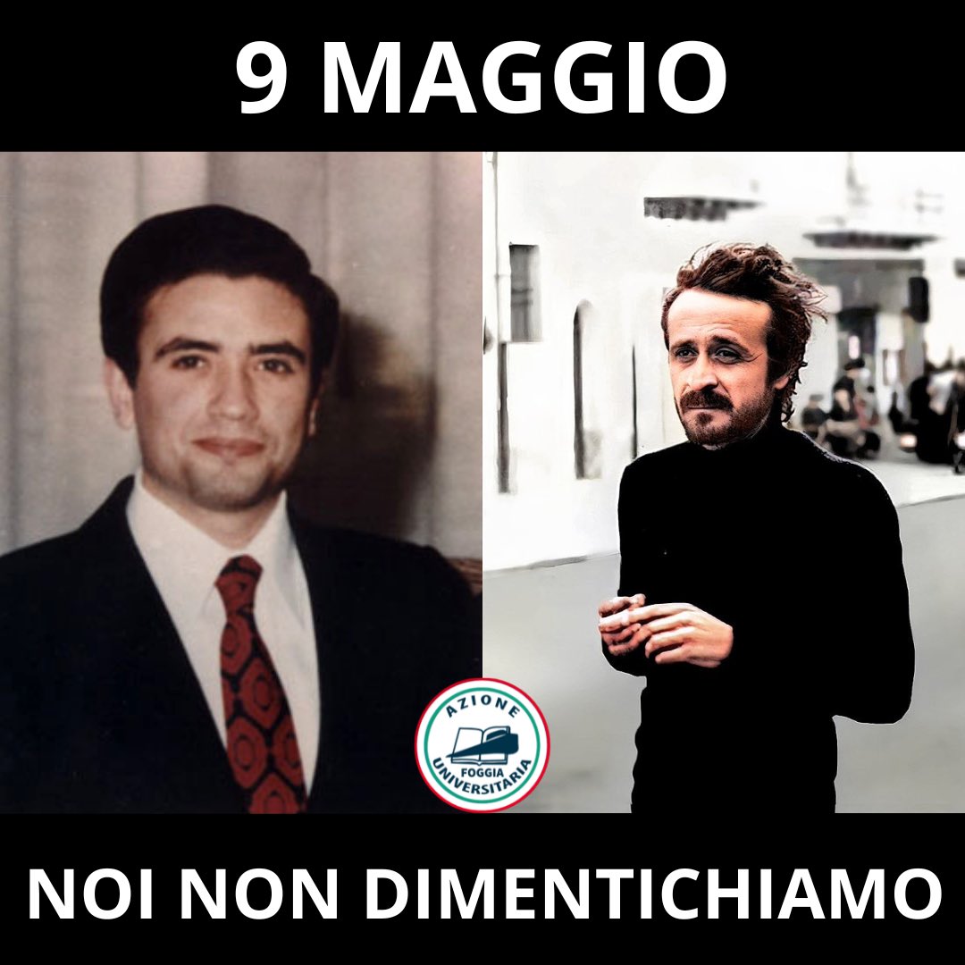 catalano_'s tweet photo. Oggi ricordiamo Rosario Livatino e Peppino Impastato vittime della mafia.
Noi non dimentichiamo! https://t.co/87u4oC89Mu