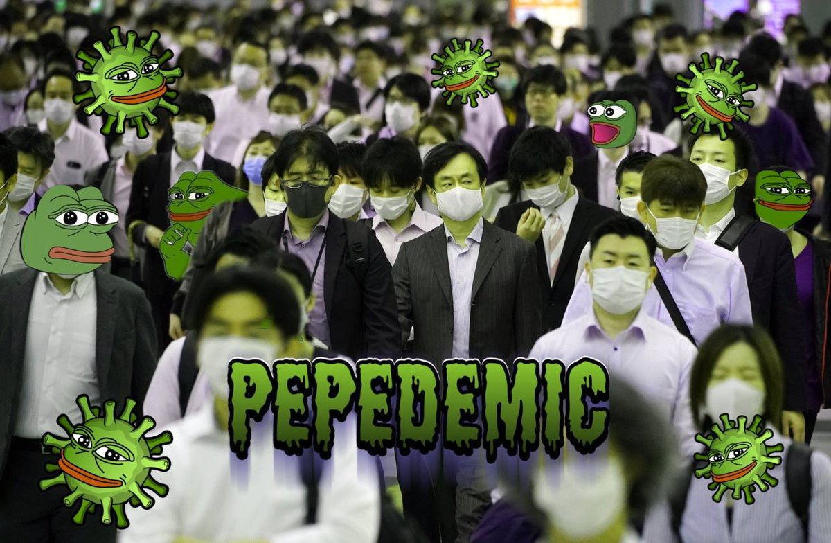 grandelways99's tweet photo. @BagChaser710 @MasonVersluis @pepedemic_eth Why would anyone want to cure $PEPE-23 #PEPEDM? RARE PEPES TILL THE END OF TIME https://t.co/ushwneMCCI