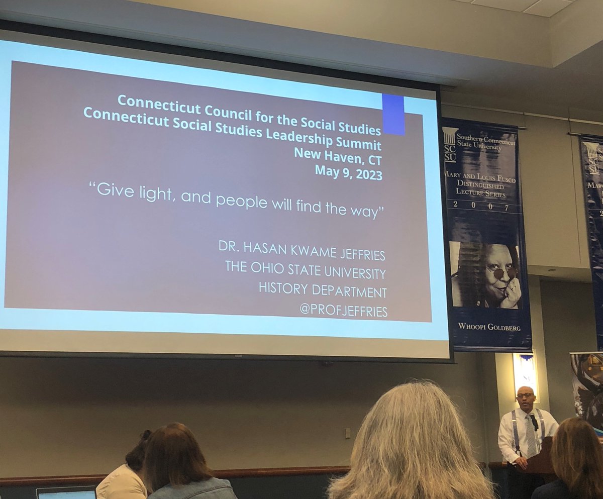 Happy #NationalTeachersDay! The Teach It team is hanging out with a bunch of #educators at the <a href="/CT_Council/">CCSS</a>'s Leadership Summit today. Started out strong with a keynote from <a href="/ProfJeffries/">Hasan Kwame Jeffries</a>. If you see anyone with an <a href="/CTHumanities/">CT Humanities</a> tag, say hi!

#Edutwitter <a href="/EducateCT/">CT Dept of Education</a> #histedchat
