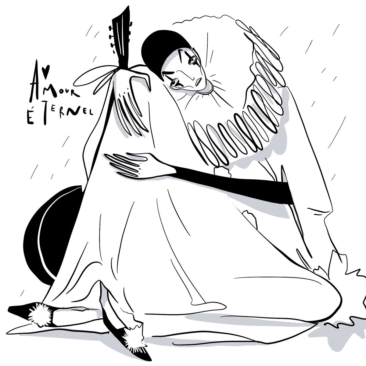 For Mom.  She loved this character.
💔 Amour éternel