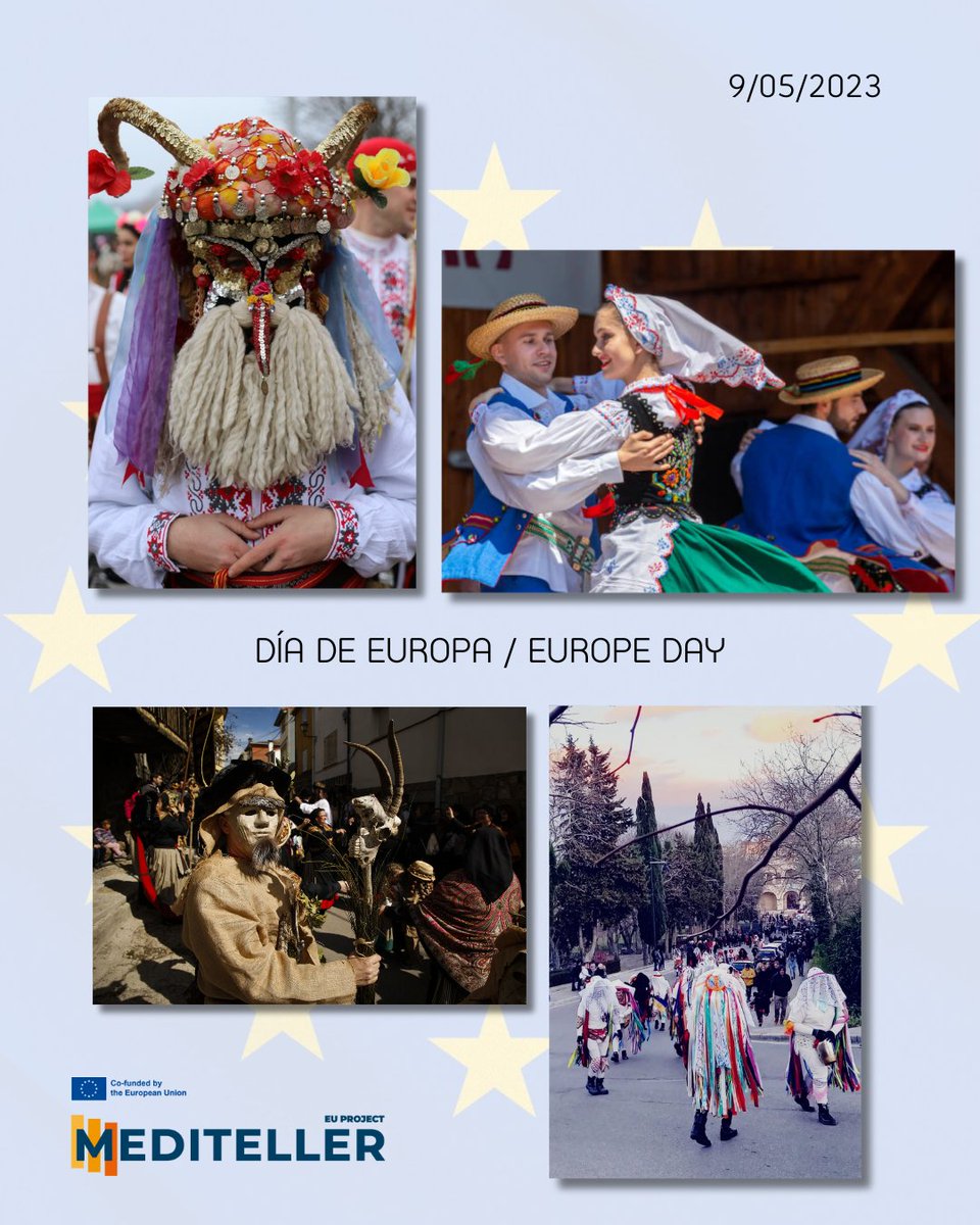 mediteller's tweet photo. 🇪🇸 En el #DíadeEuropa queremos destacar lo que hemos reseñado en los resultados de nuestro Plan de Audiencias de nuestro Proyecto #Mediteller: las comunidades locales y los agentes culturales son, los promotores y garantes del patrimonio cultural inmaterial en el medio rural. ⬇️ https://t.co/kV96C07n5L