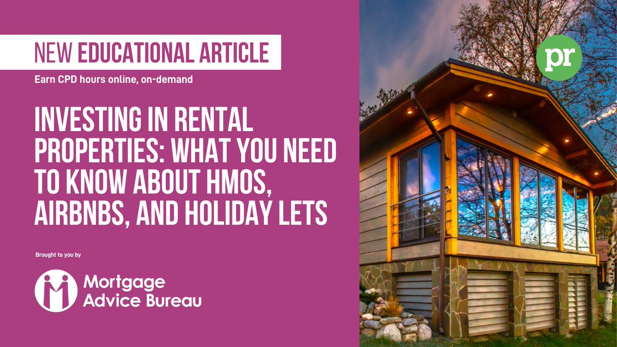 In our latest educational article, Mortgage Advice Bureau takes a look at HMOs. What they are, their pros and cons, and what you should consider before making any decisions regarding them. <a href="/MAB_LondonCity/">MAB - City Of London</a>
propertyreporter.co.uk/academy/invest…