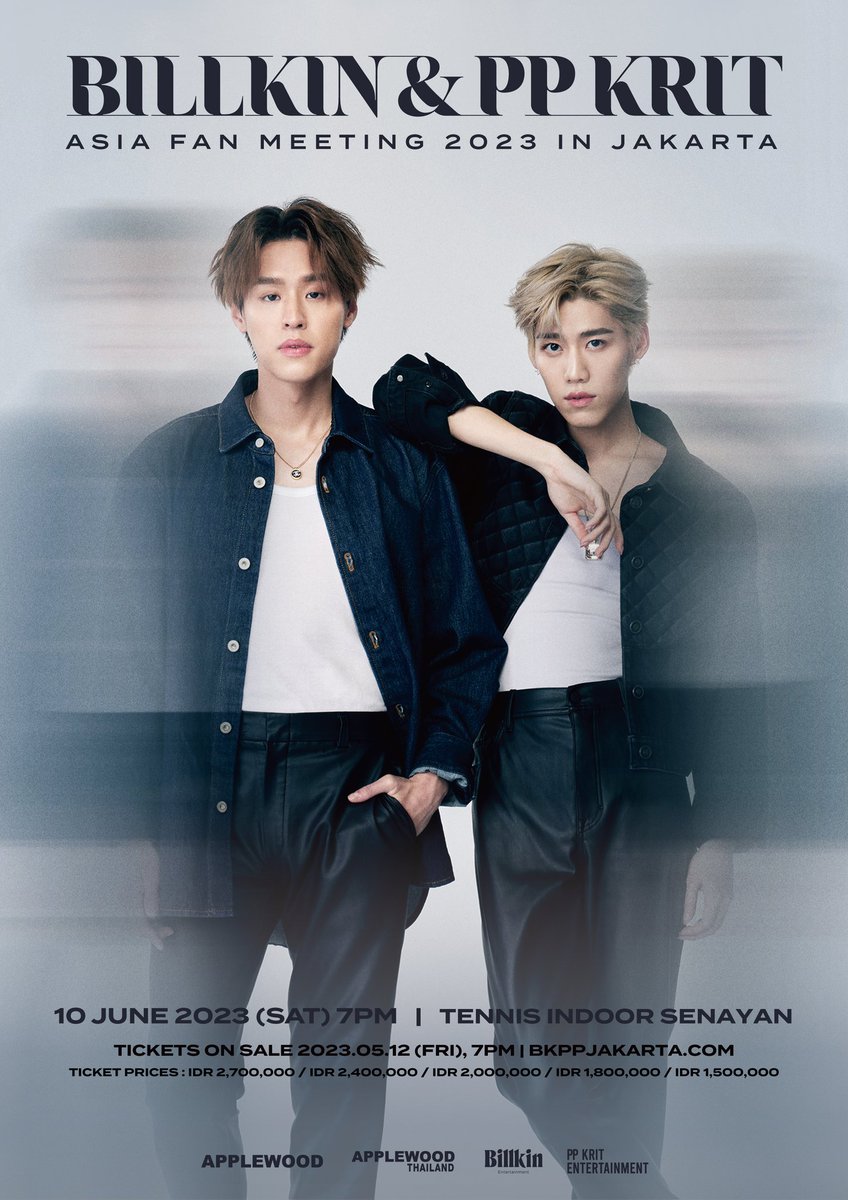 clouds_tix's tweet photo. [ OPEN JASTIP TIKET ]
BILLKIN &amp; PP KRIT ASIA FAN MEETING 2023 IN JAKARTA

💵FEE 250K/TIKET (DP 100K/TIKET)

✅GENERAL SALE
✅100% TRUSTED DAN AMAN
✅DIURUS SAMPE FISIK
���NO CANCEL jika tiket sudah didapat oleh tim war❌

wts wtb jasa titip ticket bkpp https://t.co/2il815Me5r