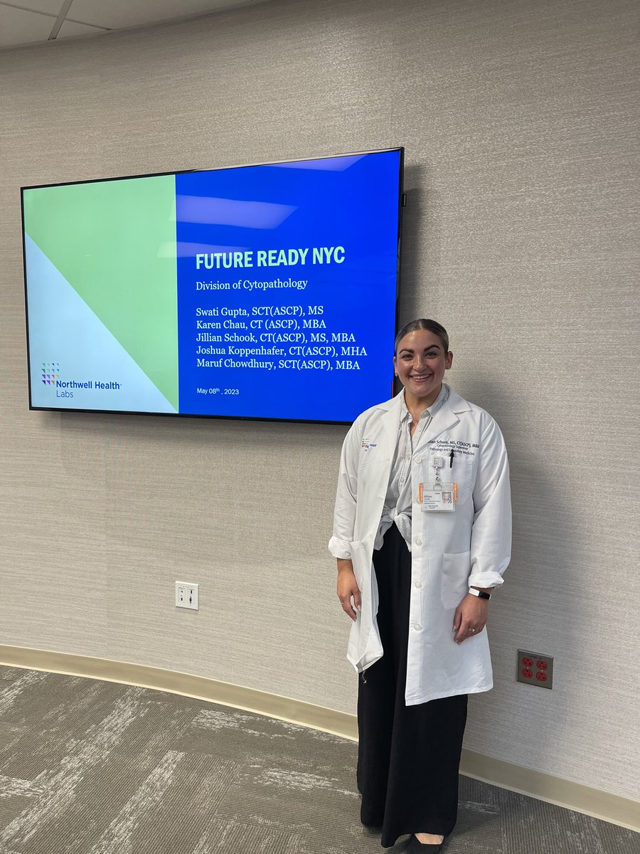 JS_Cytotech's tweet photo. I had the awesome opportunity to engage with High School students participating in @NorthwellHealth #FutureReadyNYC program and teach them about a rewarding career in #cytology

Their excitement and enthusiasm reminded me of when I first discovered cytology at their age!
🔬💛 https://t.co/0wxrpBdYgV