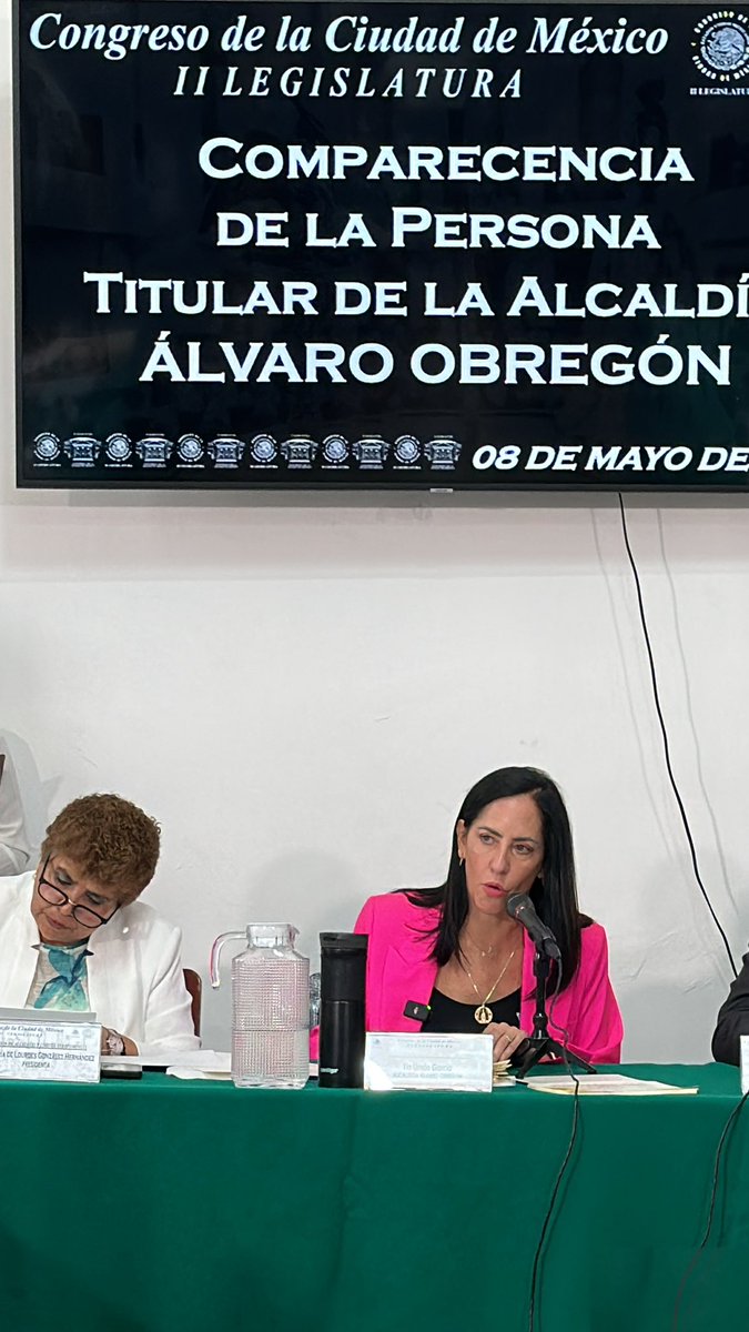 marianarmyt's tweet photo. Qué honor acompañar a la Alcaldesa @lialimon en su comparecencia ante @Congreso_CdMex donde quedó demostrado, una vez más, el trabajo que realiza 24/7 en favor de las y los obregonenses. https://t.co/aAvz7FT8Za