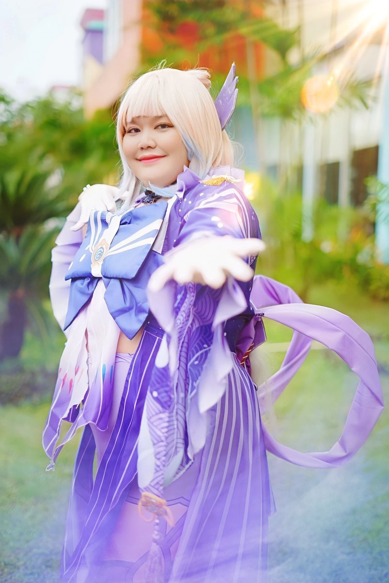 Me as “Sangonomiya Kokomi” from genshin impact!!💗 I love her so much!! Likes n Comment are appreciated :3