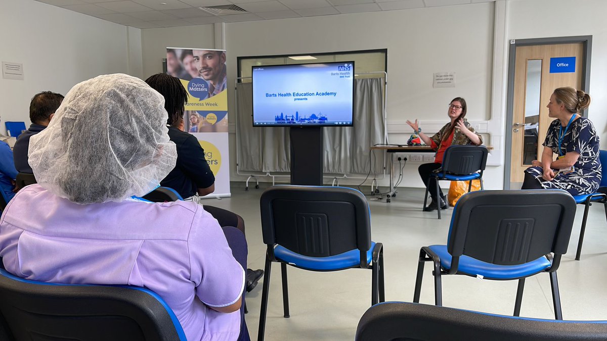 BartsEOLC's tweet photo. Dying Matters Awareness week: Launch of care of the deceased after death short film. https://t.co/3uQJ9ZISoc