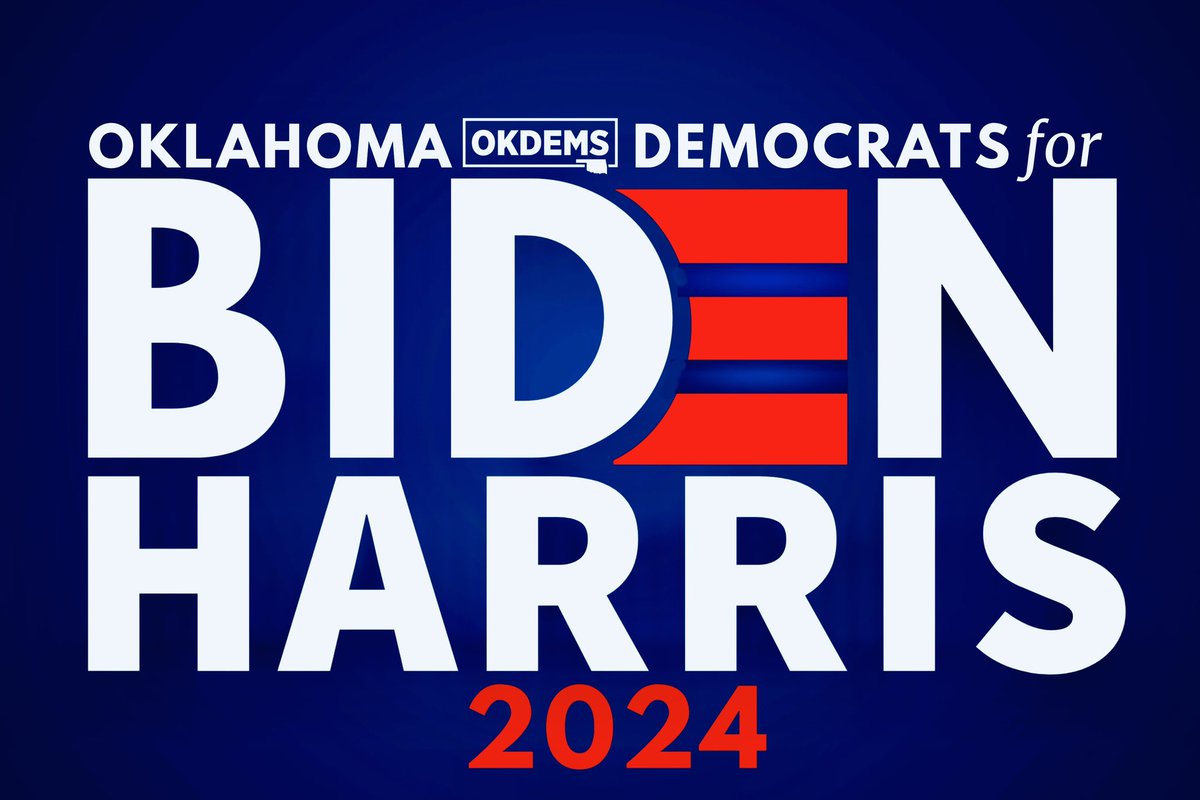 In order to help clear up any doubts about who has my support 🌟 Oklahoma Democrats stand strong with President Joe Biden and his vision for our nation. 🇺🇸 Let's unite and usher in a new era of creating positive change and holding government and political leaders accountable!