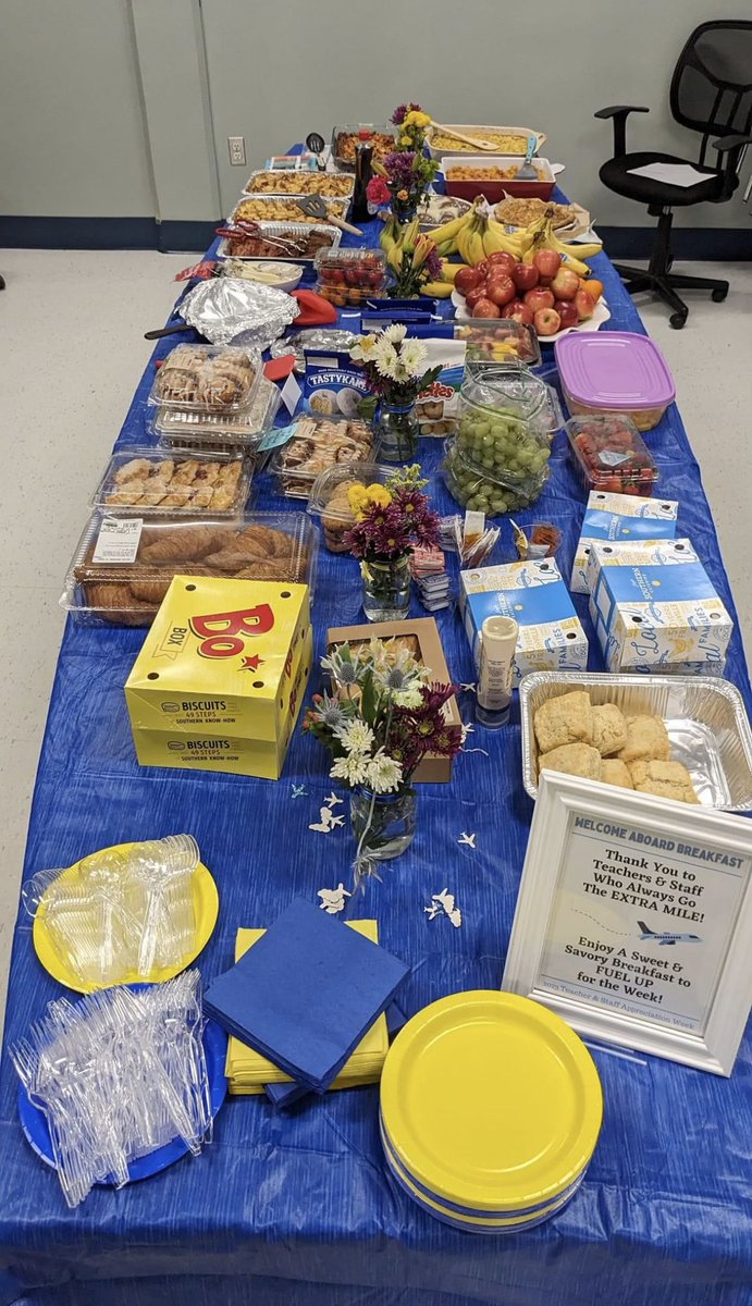 Our teachers are feeling appreciated this week!