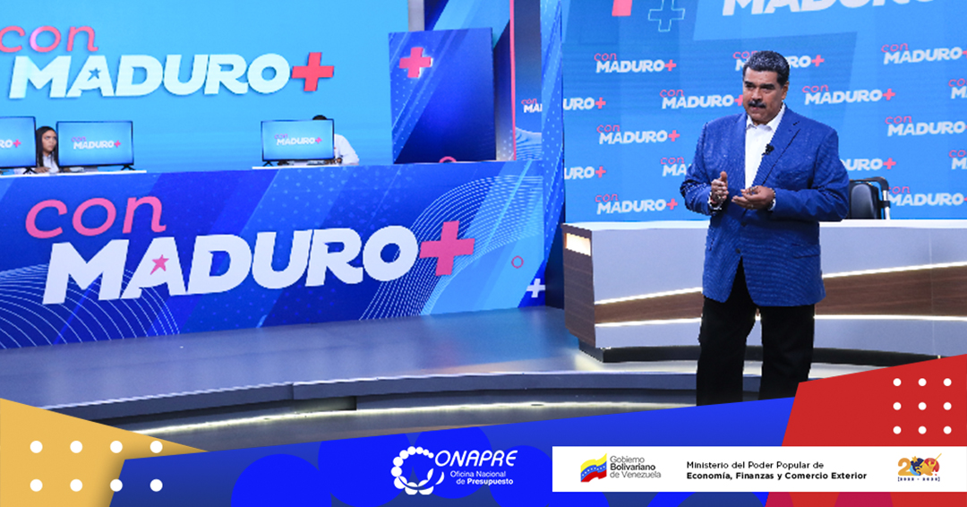onapre_oficial's tweet photo. #9may | El Presidente @NicolasMaduro, pidió al pueblo unión para rechazar el "aberrante" robo de la empresa venezolana Citgo Petroleum por parte del Gobierno de los Estados Unidos

#MaduroMásPueblo https://t.co/fhlcD2bBGv