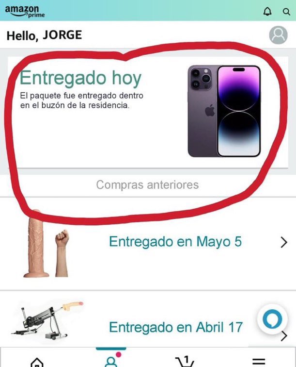 rafalozzz's tweet photo. ME ACABAN DE DEJAR EL IPHONE EN EL BUZÓN??????????? https://t.co/dBYZczfjj6