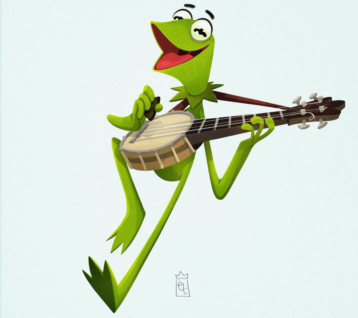 Happy 68th Birthday to Kermit!  #Kermitthefrog #muppets #sesemestreet #jimhenson #fanart #illustration