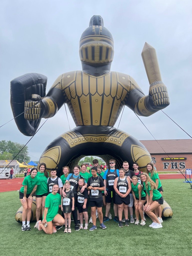 The opening of Special Olympics track and field events at FHS is only moments away.