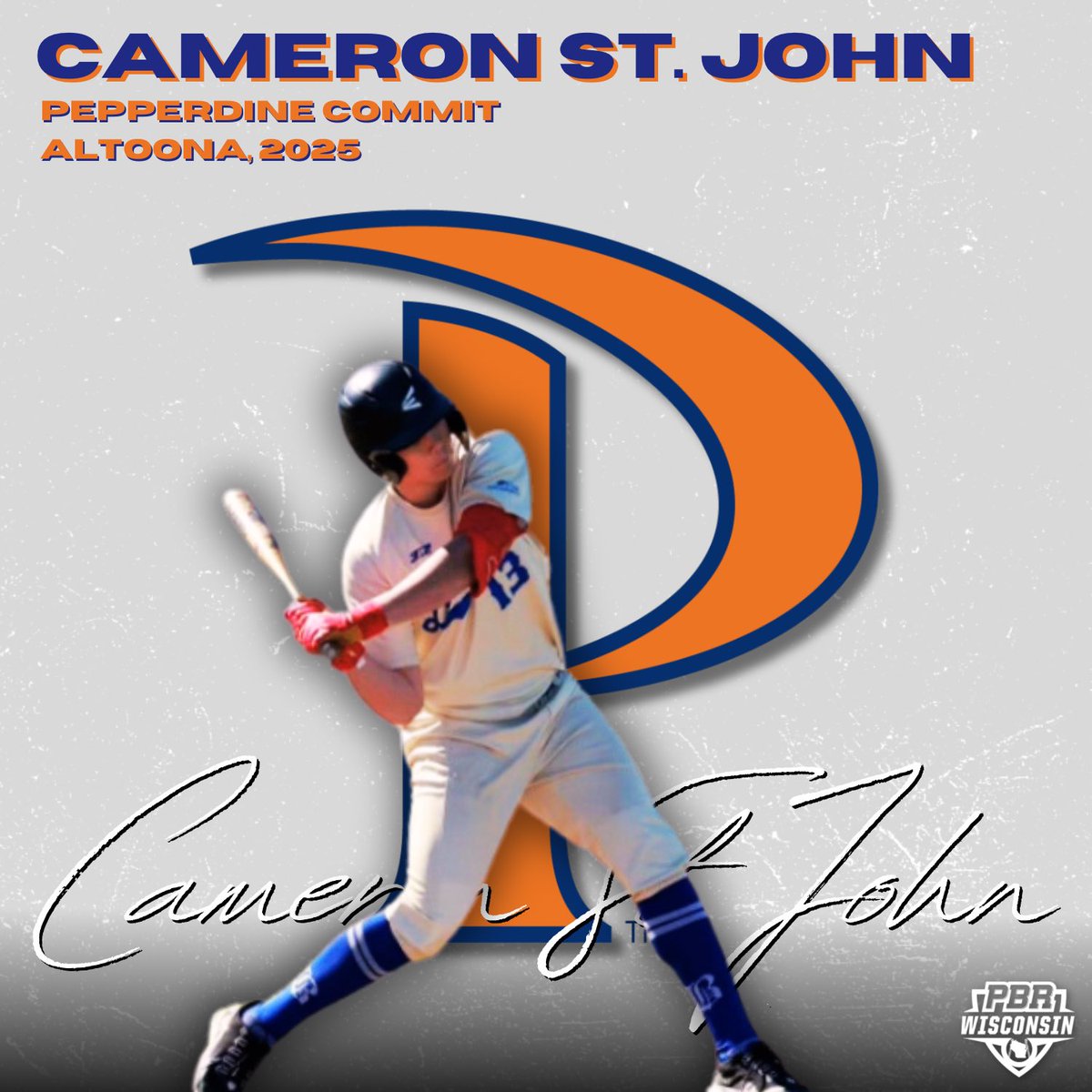 3B Cameron St. John (Altoona, 2025) commits to Pepperdine. St. John has repeatedly impressed our staff, posting the highest exit velocity during our preseason circuit. 👤PROFILE: loom.ly/H7Ht6VM