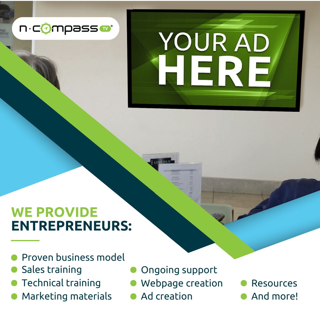 NCompassTV's tweet photo. We're here to help you get your business off the ground. 🌱

At N-Compass TV, we believe that entrepreneurship is a way to live life on your terms, and that's why we're here for you. We provide proven business models, sales training, technical training, marketing materials, o ... https://t.co/F9CSUP188N