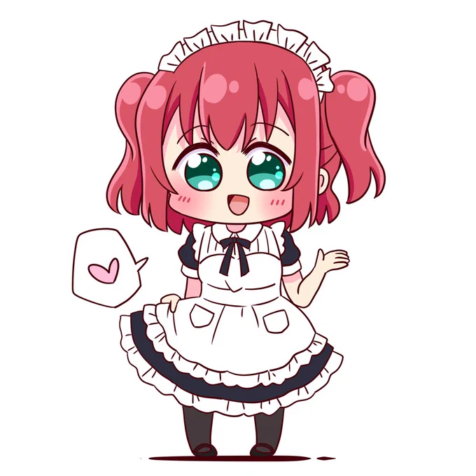 20日目 メイドルビィ #ルビィの100日がんばルビィ