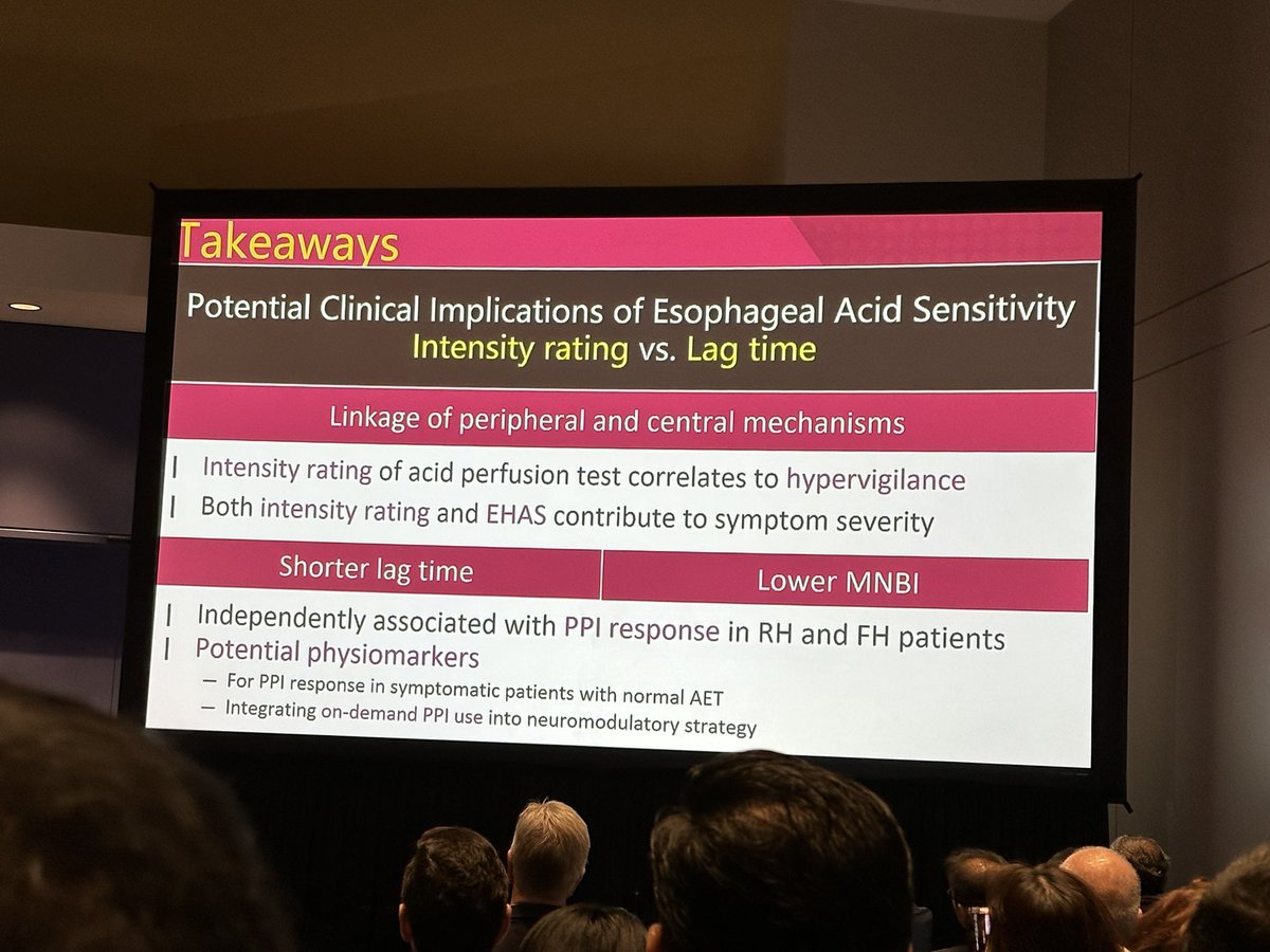 Interested to learn more about esophageal acid sensitivity testing to help distinguish #PPI response among patients with #reflux hypersensitivity vs functional #heartburn from Dr Wong and colleagues. #DDW2023 #gerd
