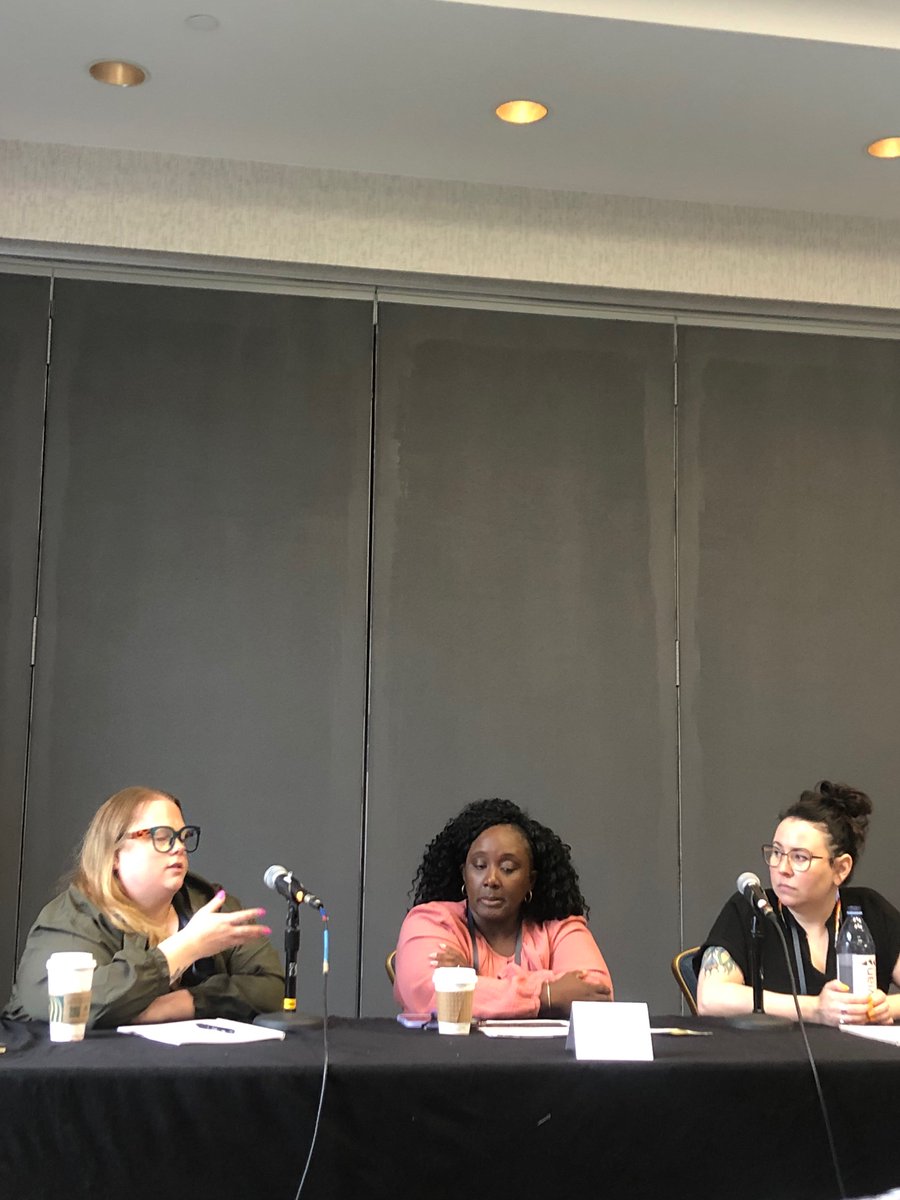 ZelleTenorio's tweet photo. Heard from some badass Canadians this morning: Gladys of @FdnBlkComm Kendra and Bryan of @MLSEFoundation and Thea of Dragonfly Ventures #PEAK2023baltimore thanks @PEAKgrantmaking for convening all of us. https://t.co/WKswaS5WlZ