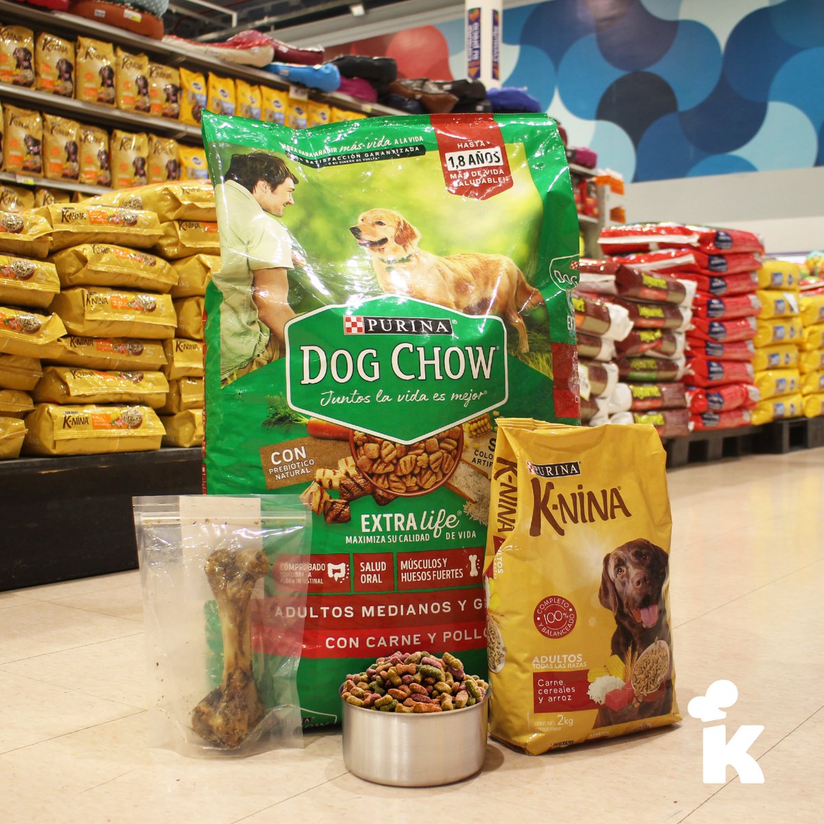 KromiMarket's tweet photo. ¡Todo lo que necesita tu mascota!🐶
Maximiza la calidad de vida de tu perro en cada una de sus etapas con #Purina, productos que podrás encontrar en todas nuestras tiendas o ingresando https://t.co/aqiJFJ8E15.🤩
¡Visita tu tienda preferida! 🙌🏻
#KromiExpress #KromiMarketExpress https://t.co/lLiMlERXgy