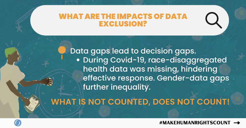 ESCRNet's tweet photo. Join us to close the #humanrights data gap and #MakeHumanRightsCount! Not sure what the data gap is or how to close it? Our upcoming Animated Video on Data and Human Rights has got you covered. Stay tuned, dropping tomorrow!

➡️In the meantime, swipe through to learn more!🧐🤔📊