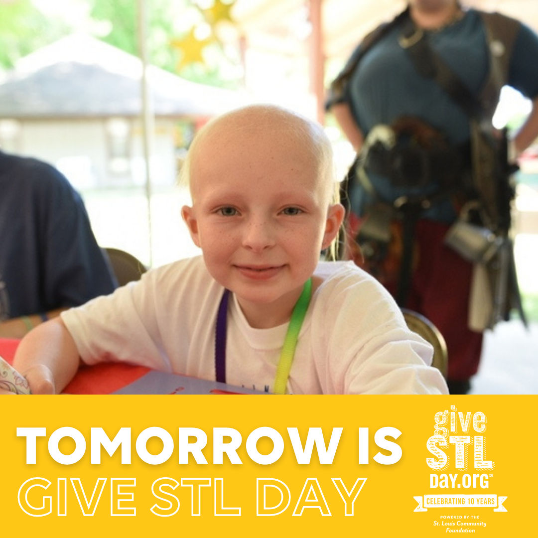 CampRainbow_STL's tweet photo. Just one more sleep until #GiveSTLDay! We are beyond grateful for each and every contribution. Whether you donate to Camp Rainbow or any of the other amazing nonprofits tomorrow, we thank you in advance for supporting our work. Thank you! 😊 https://t.co/vWp3AHYf6V