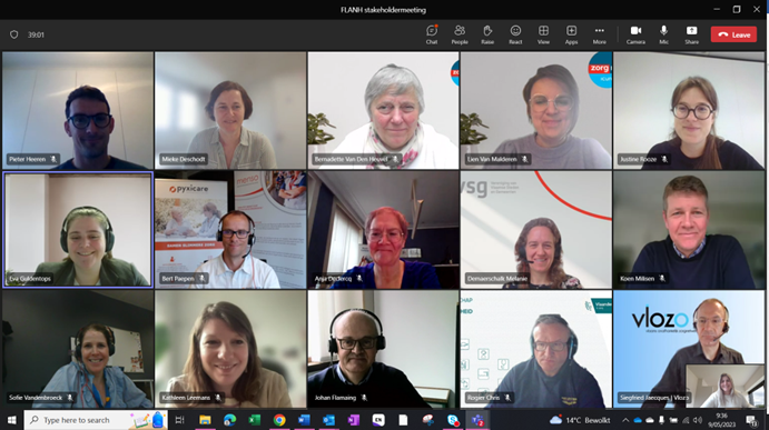 Mieke Deschodt (@mieke_deschodt) on Twitter photo Opnieuw een fijne uitwisseling tijdens de 4e stakeholdermeeting van het #FLANH project.
@dphpckuleuven @ZorgnetIcuro <a href="/VzwVlozo/">Vlozo vzw</a> <a href="/vvsg/">VVSG</a> <a href="/IDEWE/">IDEWE</a> <a href="/pyxima/">Pyxima</a> <a href="/ZorgKwaliteit/">Vlaams Instituut voor Kwaliteit van Zorg</a> <a href="/ZorgVlaanderen/">Departement Zorg</a> @Vl_Ouderenraad Opnieuw een fijne uitwisseling tijdens de 4e stakeholdermeeting van het #FLANH project.
@dphpckuleuven @ZorgnetIcuro <a href="/VzwVlozo/">Vlozo vzw</a> <a href="/vvsg/">VVSG</a> <a href="/IDEWE/">IDEWE</a> <a href="/pyxima/">Pyxima</a> <a href="/ZorgKwaliteit/">Vlaams Instituut voor Kwaliteit van Zorg</a> <a href="/ZorgVlaanderen/">Departement Zorg</a> @Vl_Ouderenraad