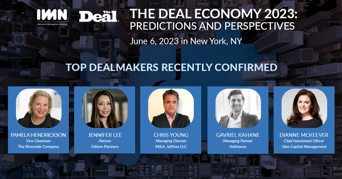 With such a powerful and content rich agenda packed with top specialists and practitioners, The Deal Economy 2023 will be the dealmaking conference of the year. Join top leaders in business and investment.

Register by May 12th for savings: spr.ly/6017ObNUP

#DealEconomy