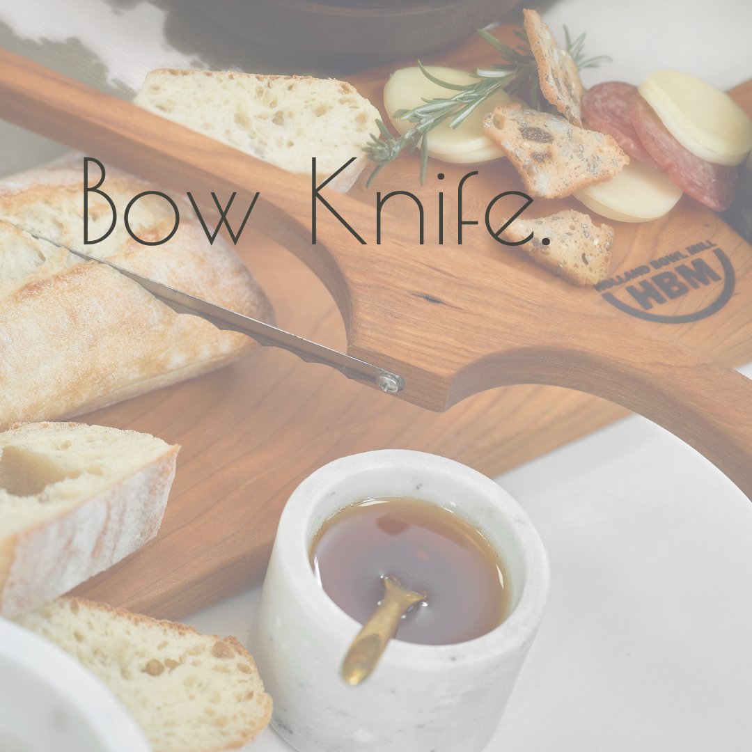 hollandbowlmill's tweet photo. Cherry Bread Board and Bow Knife
The bowed handle features a stainless steel blade with wide serrated edges that won’t crush homemade bread and stays sharp for uniform slices.
#wood #woodbowl #woodwork #woodworker #woodworking #woodcreation #wooddesign #woodart #woodburing https://t.co/OcoZ0YJcyR