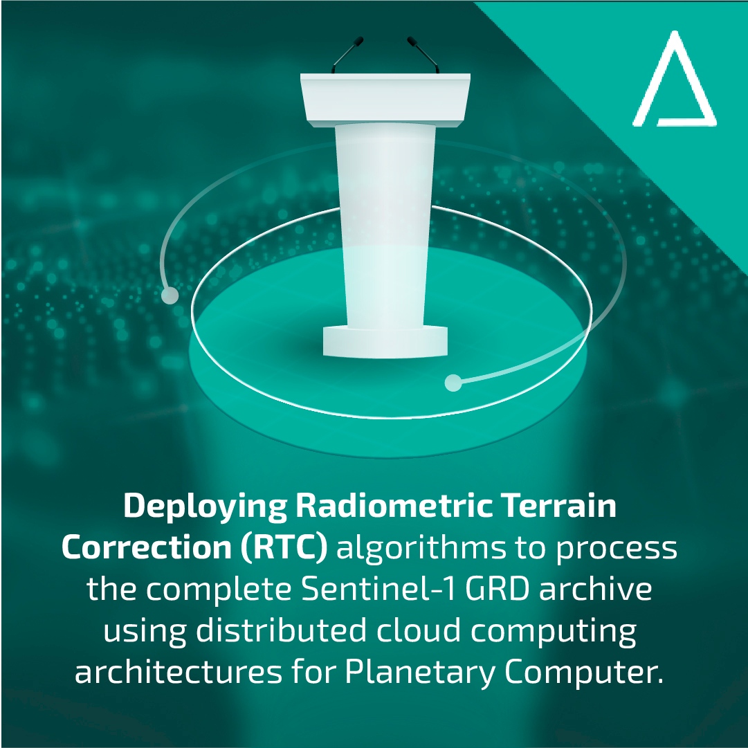 Exciting news! 

We're giving two talks at #ARD23 next week. 

Our first will be with Principal Geospatial Architect at Microsoft, Rob Emanuele. If you can't make it there on the day, we'll be sharing key headlines afterwards. 

#cloudcomputing #earthobservation #satellite