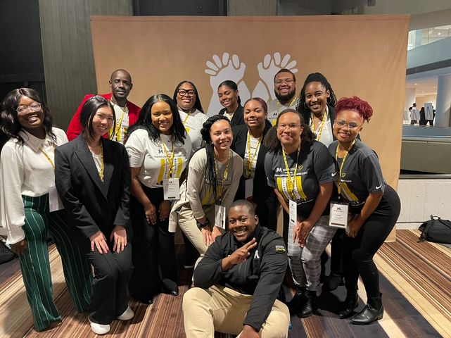 vt_cnre's tweet photo. Participants in @VTMANRRS recently traveled to their national conference in Atlanta, Georgia. A number of students brought home awards, including CNRE doctoral student Zoie McMillian, who earned second place in the graduate research poster competition. https://t.co/vnIt13MfJi