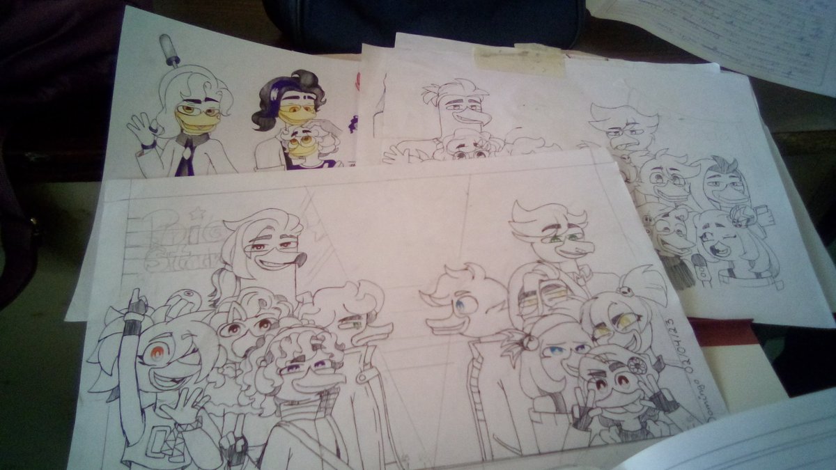 Mi_MVA's tweet photo. Estoy en clases, y tengo hora libre/regalada,...
( ˘ ³˘)♥ #themva
#ducktalesfanart #bandapluma #Cismodepell #BigGold https://t.co/Q8BgeNy4TH