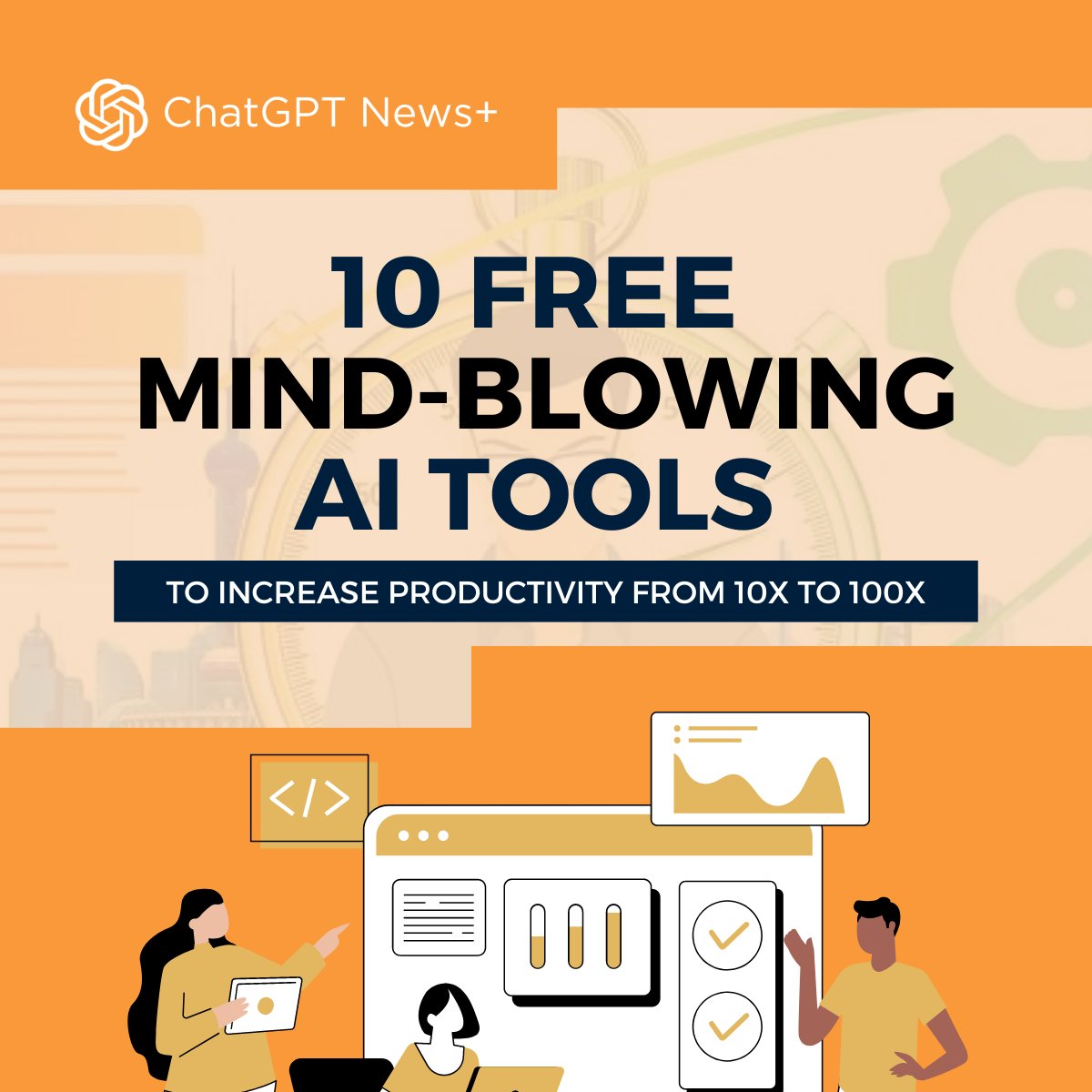 ExpertAcademy_'s tweet image. 🔥 Discover the Top 10 Free AI Tools to Boost Your Productivity! 🚀 

#AIProductivityTools #WorkSmarter