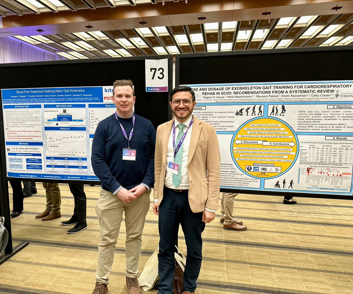 TomWalden89's tweet photo. Great day at #ICAIR 2023 in Toronto. Presented some of my PhD work and the up-and-coming projects for my Postdoc. Thank you to all organisers. https://t.co/XGF3gEgpM3