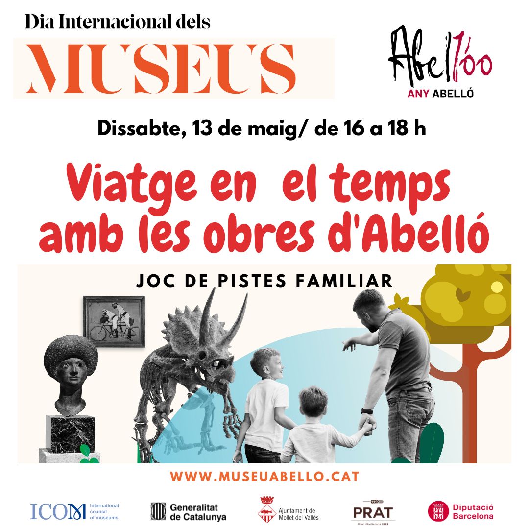 🔎 Un any més, celebrem la gran festa dels museus amb un joc de pistes  per descobrir l'univers #Abelló d'una manera divertida en família.

T'esperem dissabte, de 16 a 18. No cal reserva.

Consulta tota la programació: tuit.cat/WxTb4

#AnyAbelló #DIM23 #DiadelsMuseus