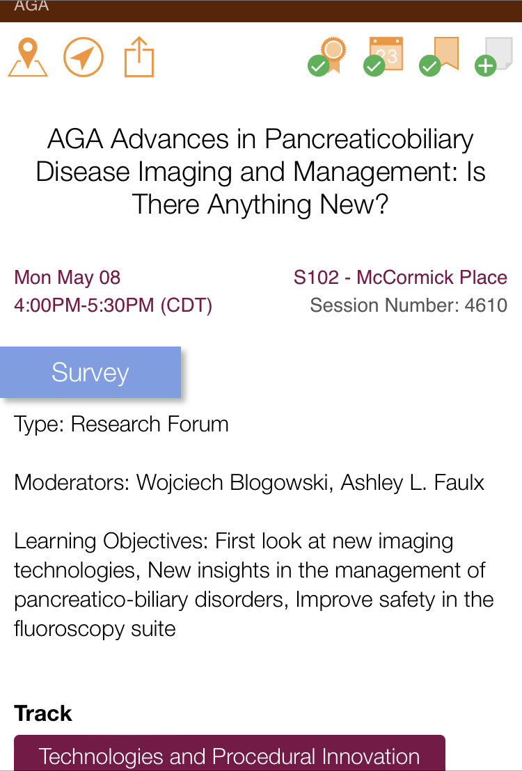 WBlogowski's tweet image. It was an honor to moderate with ⁦@AshleyFaulx⁩⁦ ⁦@AmerGastroAssn⁩ session about innovations in imaging &amp;amp; management of #pancreas #billiary diseases during ⁦⁦@DDWMeeting⁩ We had great speakers and fantastic audience! Thank you all for making it a success!