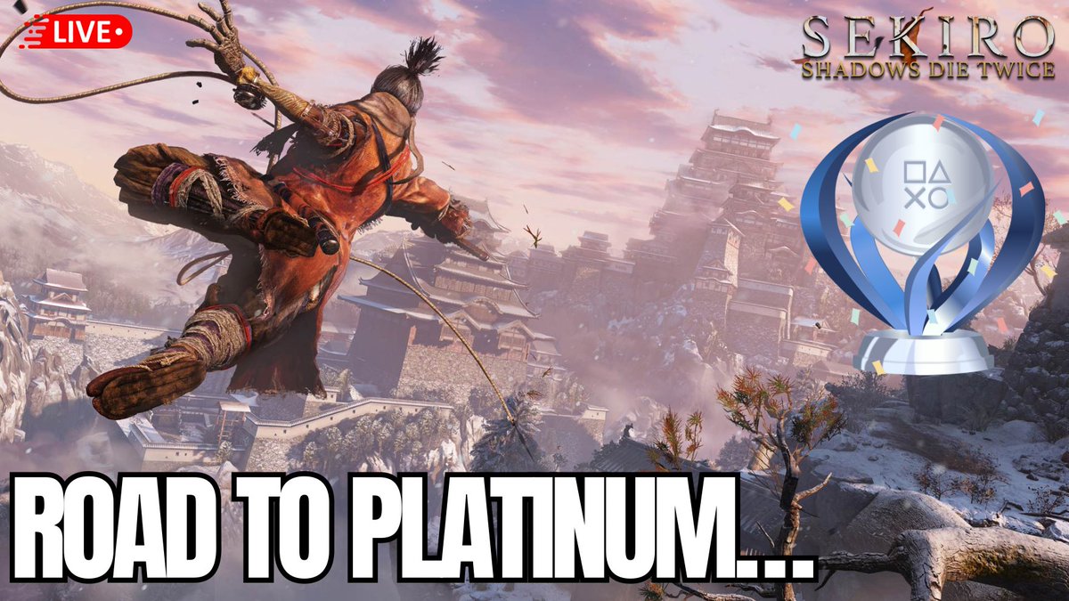ChristianBahet3's tweet image. Currently live w/sekiro shadows die twice on youtube! youtube.com/live/JG827ojqq…

#sekiro #soulsgame #ps5 #sekiroshadowsdietwice