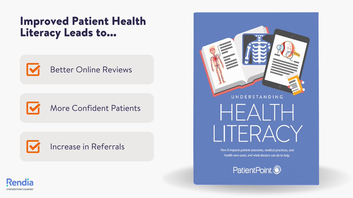 getrendia's tweet photo. Ready to drive better results for your practice with less effort? Check out the proven strategy to improve patient health literacy⁠—download the free ebook here: https://t.co/05K2J7w47z 

#ECP #optometry #ophthalmology #eyecare https://t.co/NrfGgQmQoJ