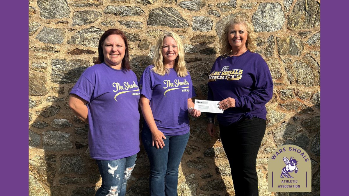 ODellCorp's tweet photo. We are proud to support the Ware Shoals Athletic Association! They ensure the team and each athlete has everything they need for a successful season. Thank you WSAA for your tireless work. Go Hornets!
#Teamwork #GivingBack #AthleticPrograms https://t.co/EZxKXAWKip