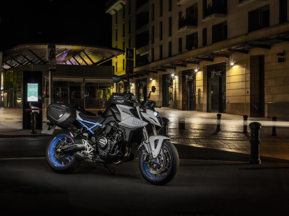 cuparmcs's tweet photo. it's in the shop folks. Pop in for a look or call to book a test ride. #cupar #Suzuki #GSX-8S #GSX8S #GSX800R https://t.co/8PZLOZcW7s