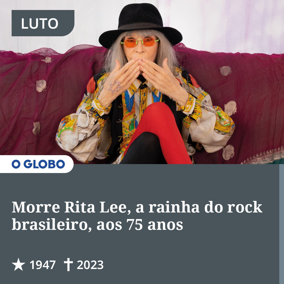 O luto morreu - Jornal O Globo