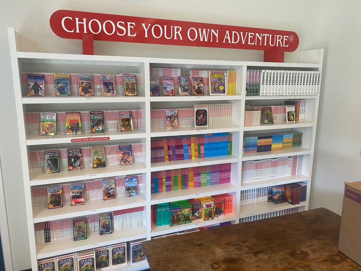 cantankchris's tweet photo. Visiting headquarters this week! @chooseadventure #Math https://t.co/TYcBQL3qfI
