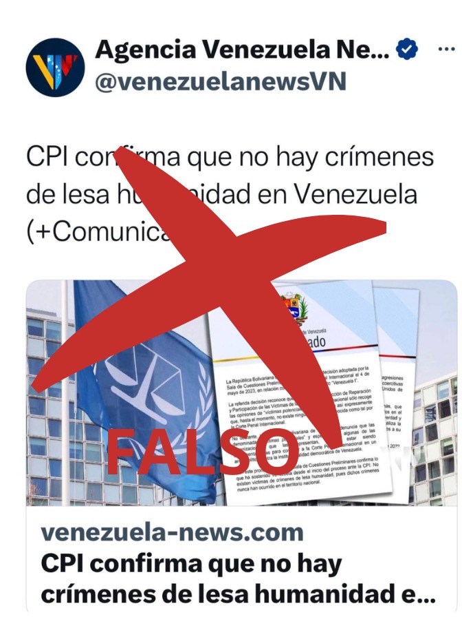 JEPvzla's tweet photo. #ATENCIÓN: La Corte  Penal Internacional (@IntlCrimCourt ) NO ha negado la ocurrencia de crímenes de lesa humanidad en Venezuela, lo que ha hecho el día de ayer es proteger - como es su deber - a las miles de víctimas que hicieron observaciones a favor de que continúe la investigación por parte de la Fiscalía de la CPI.

Es despreciable el uso de medios de comunicación y redes sociales para desinformar y manipular la información con el fin de revictimizar y causar desesperación a quienes han sido víctimas de crímenes contra los derechos humanos.

Nuestro llamado es a verificar las fuentes de información, consultar con expertos en el tema y no hacer eco de informaciones que desde canales oficiales burlan la verdad

#JusticiaParaVzla