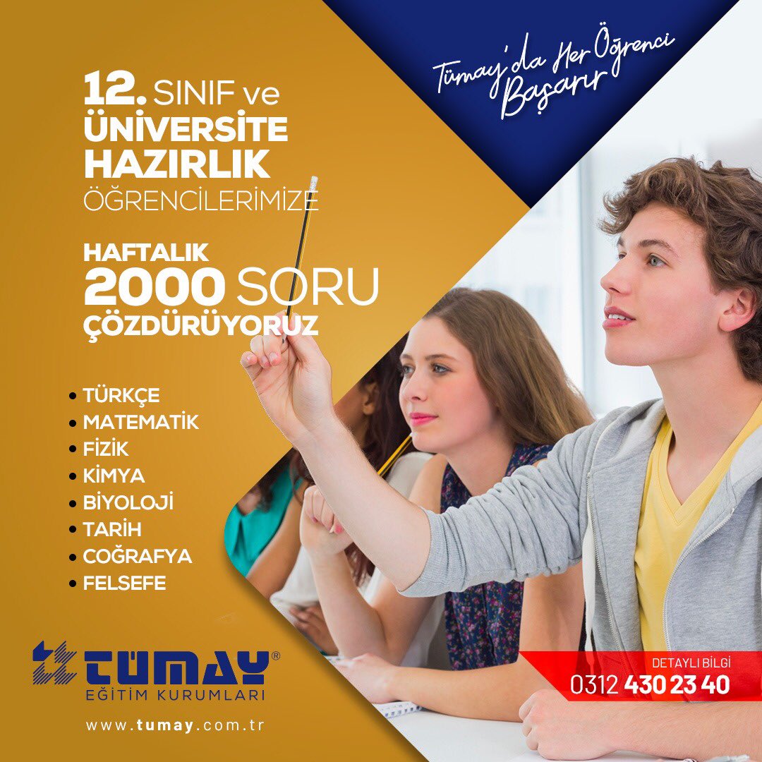 Tümay Eğitim Kurumları tweet media
