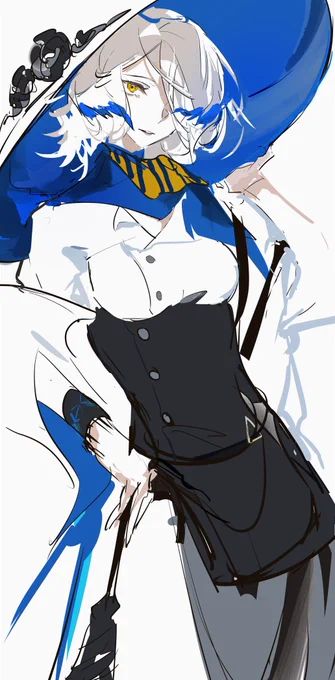 オーキッド #アークナイツ版深夜の真剣お絵かき60分一本勝負