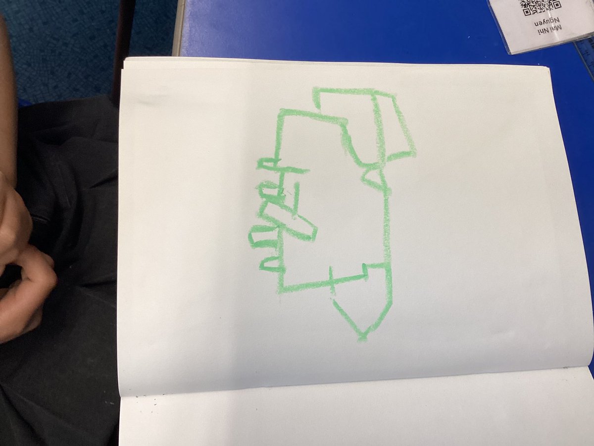 This afternoon we have been looking at positive and negative spaces and creating images of our 3D sculptures <a href="/CastleNewnham/">Castle Newnham</a> <a href="/L_Haddon/">CN_Art</a>