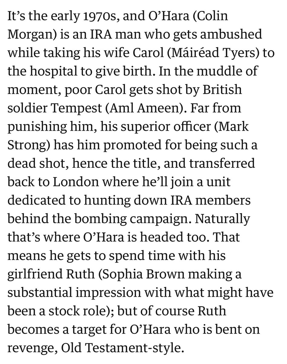 dailycolinmorg's tweet photo. NAME REVEAL: a ⭐️⭐️⭐️⭐️ review of #deadshot, starring #colinmorgan as michael, reveals that the full name of colin’s character is michael o’hara! 🖊️ 

dead shot premieres this friday, may 12th on @skycinema 🎞️ 

📎: https://t.co/mzcupTeykP https://t.co/lchpRoAEoz