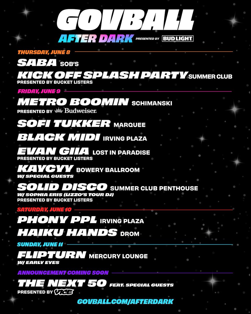 Governors Ball 2024 Lineup Tickets Schedule Map Livestream